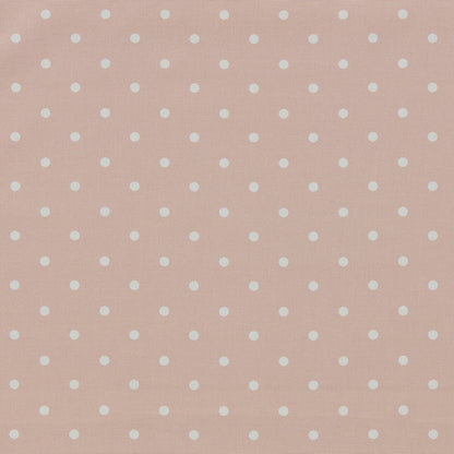 Dotty Blush fabric by Clarke & Clarke