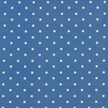 Dotty Cobalt fabric by Clarke & Clarke