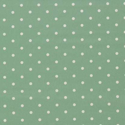 Dotty Jade fabric by Clarke & Clarke