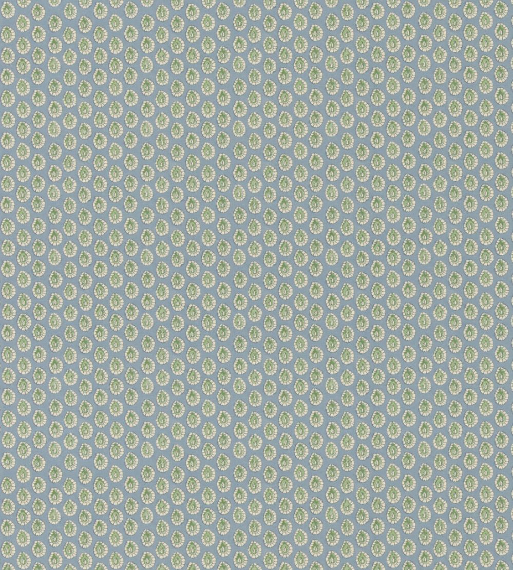 Dotty Fabric by GP & J Baker Blue/Green