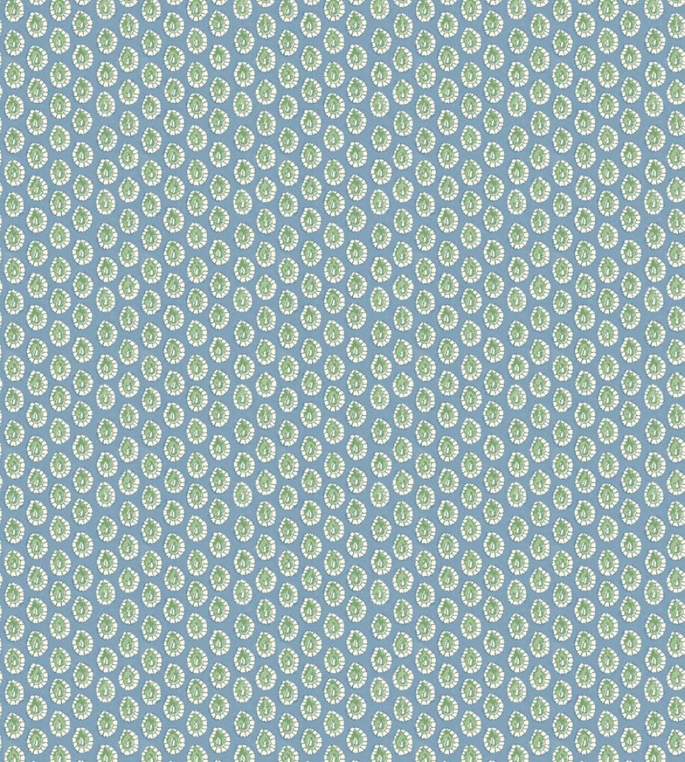 Dotty Wallpaper by GP & J Baker Blue/Green