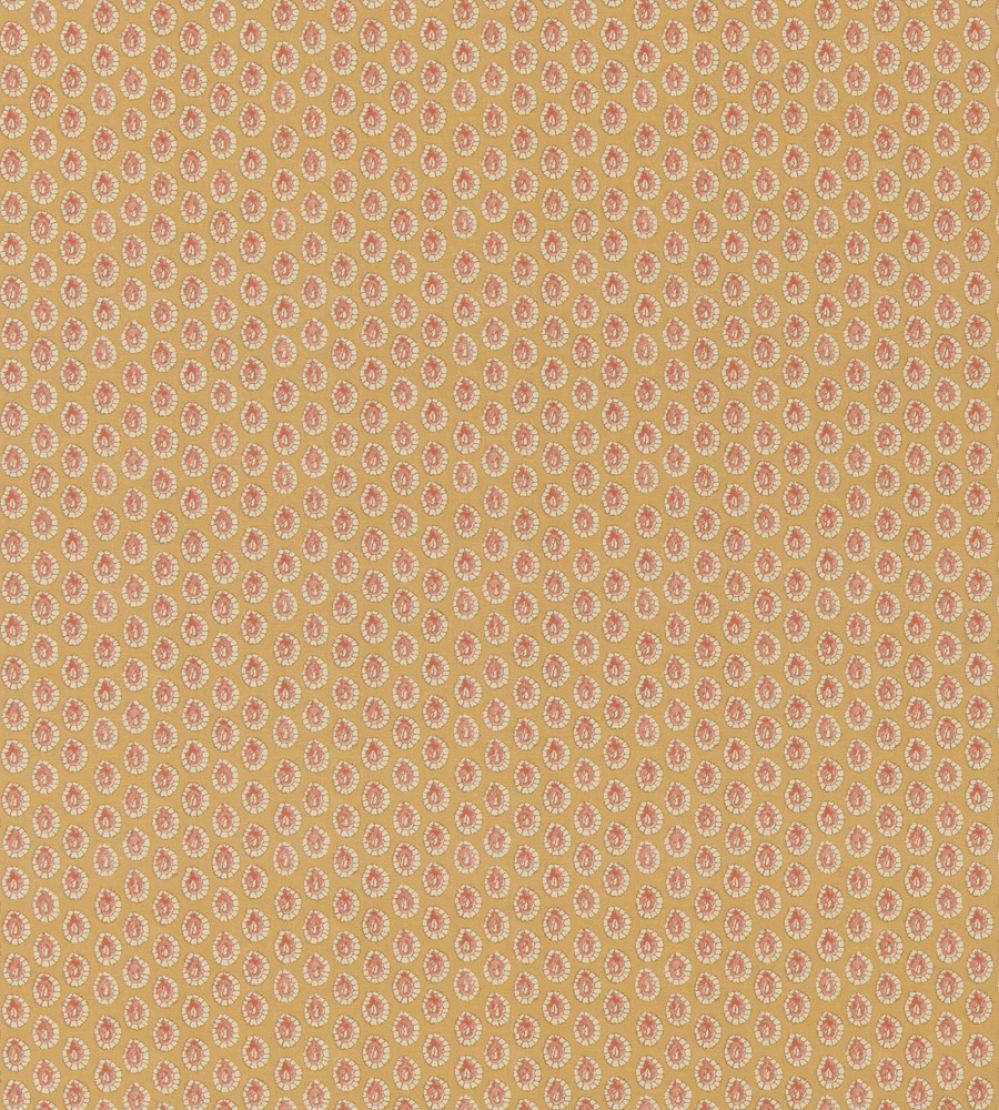 Dotty Fabric by GP & J Baker Ochre