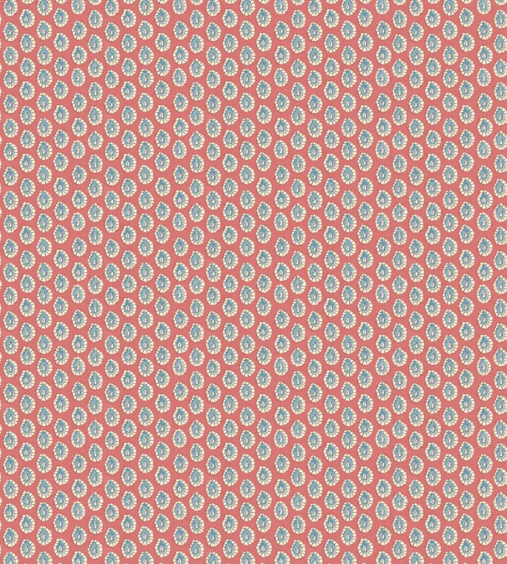 Dotty Wallpaper by GP & J Baker Red/Blue