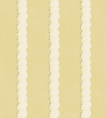 Double Scroll Stripe Wallpaper by Parker & Jules Butter