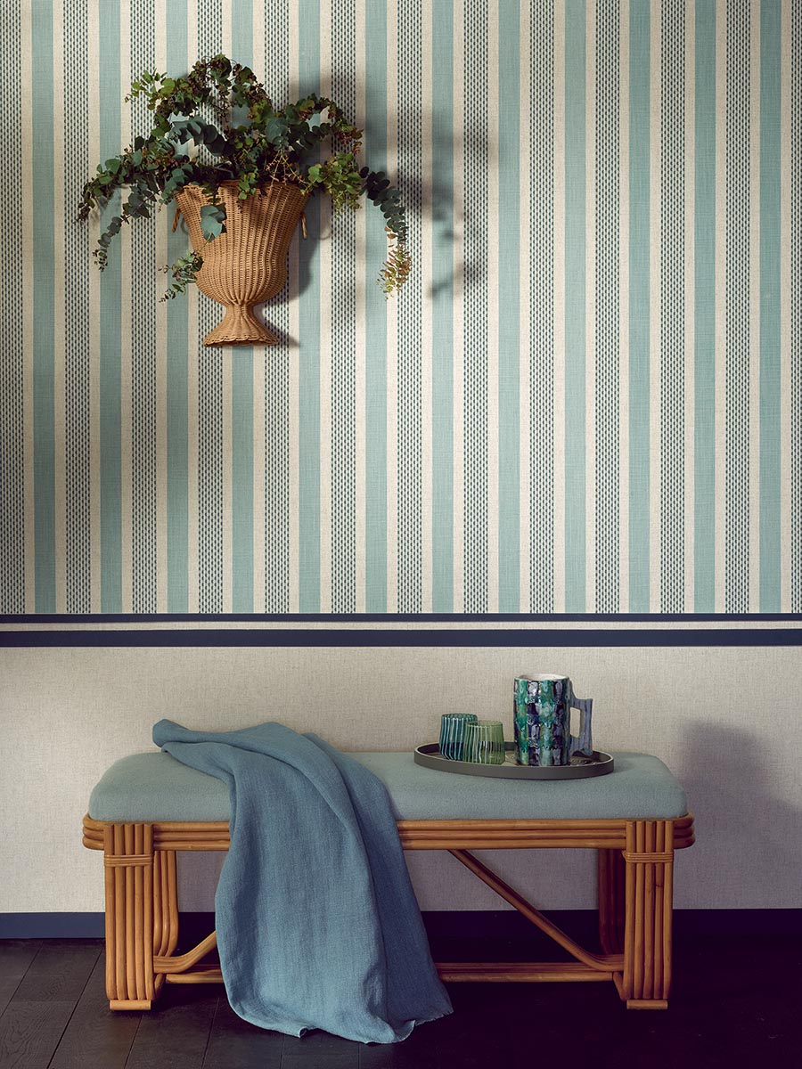 Douro Wallpaper by Pierre Frey shown in a room setting (view 1)