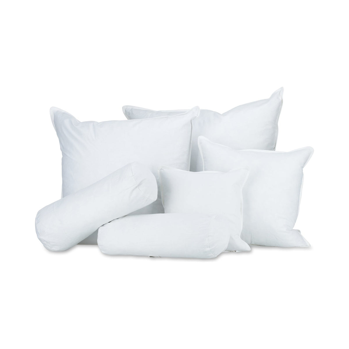 Down Alternative Decorative Pillow Insert by Downright, detail view