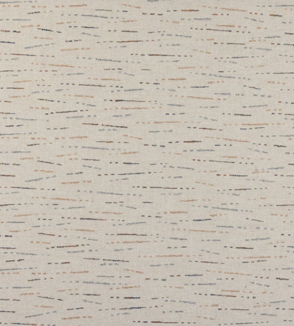Drizzle Fabric by Christopher Farr Cloth Terracotta