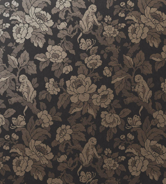 Drunken Monkey Wallpaper by Divine Savages Black Gold