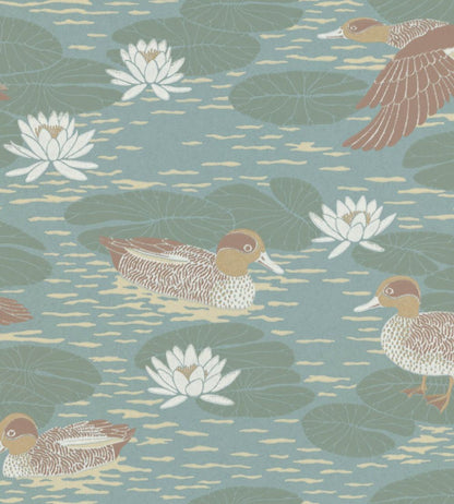 Duck Pond Wallpaper by Langelid Von Bromssen Duckegg