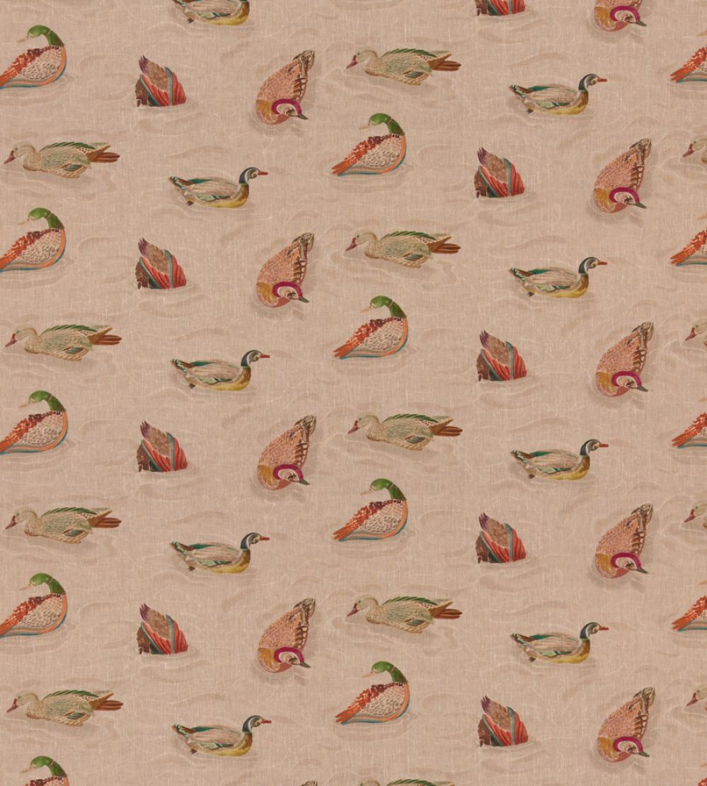 Duck Pond Fabric by Mulberry Home Jewel