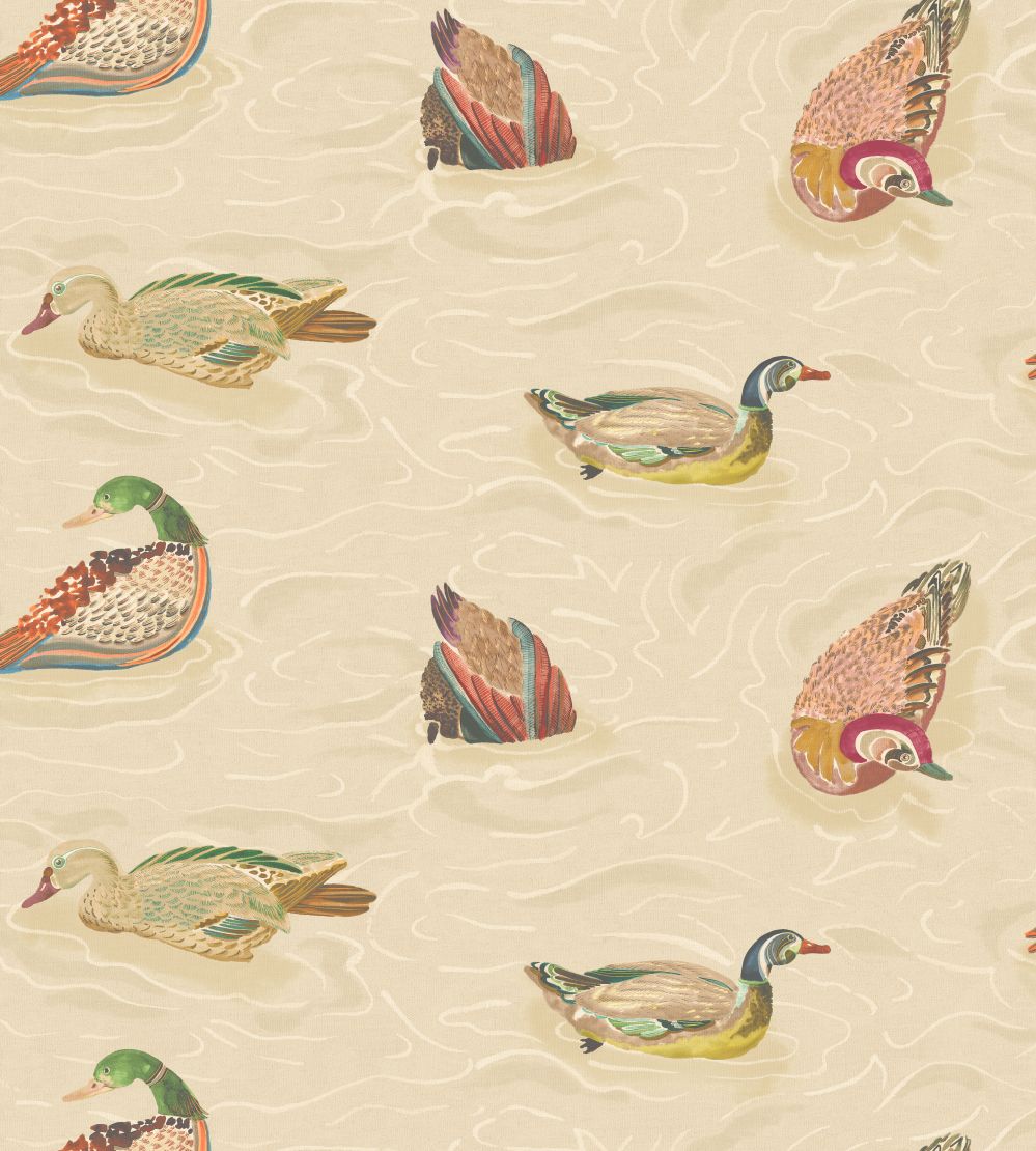 Duck Pond Wallpaper by Mulberry Home Jewel