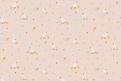 Duckling Pink wallpaper by Hovia