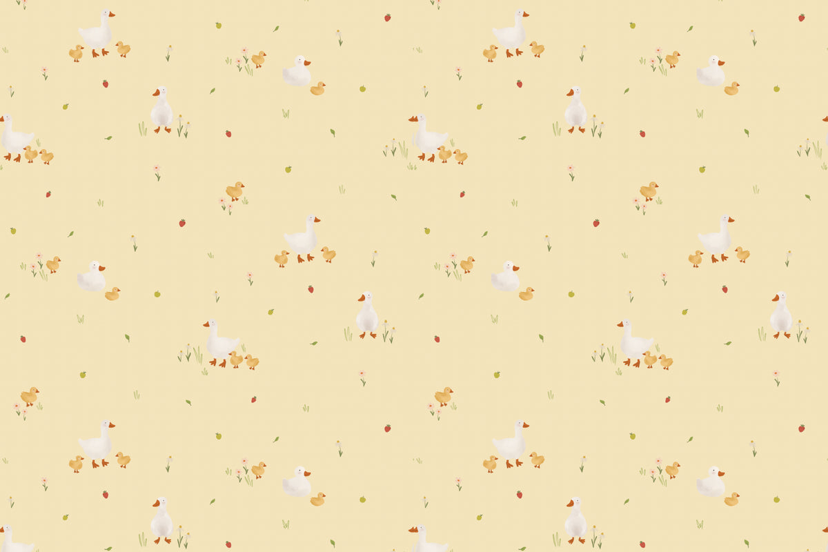 Duckling Yellow wallpaper by Hovia