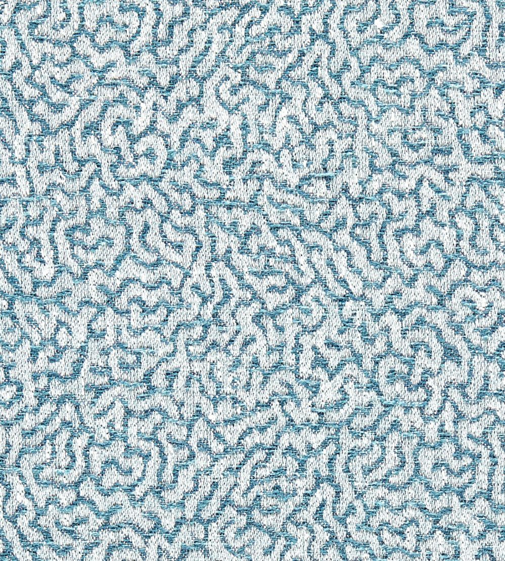 Duckweed Weave Fabric by Scion Coast Blue