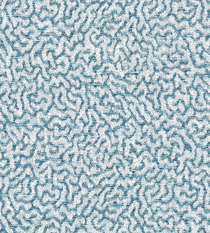 Duckweed Weave Fabric by Scion Coast Blue