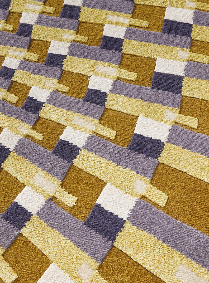 Duke Soie Rug by Pierre Frey shown in a room setting (view 2)