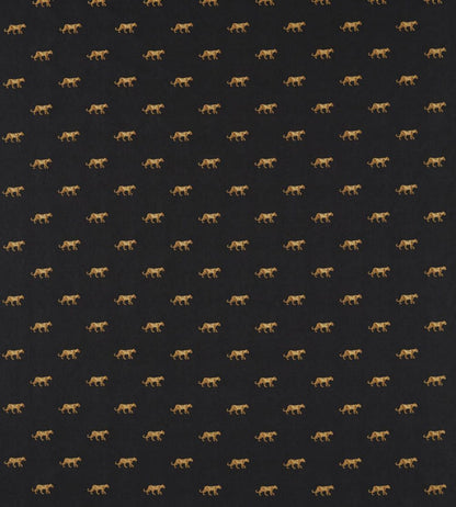 Duma Fabric by Clarke & Clarke Noir