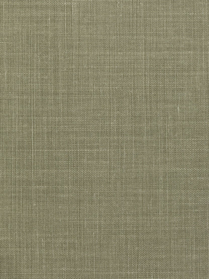 Linen Wallpaper by Holland & Sherry in Olive
