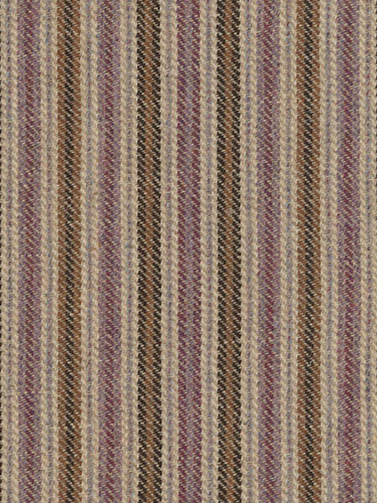 Nancy Stripe Fabric by Holland & Sherry in Lavender