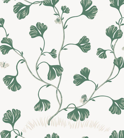 Ebba Wallpaper by Sandberg Green