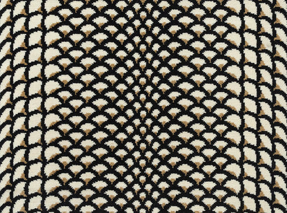 Ecailles le Manach Rug by Le Manach in Noir (LT121001)