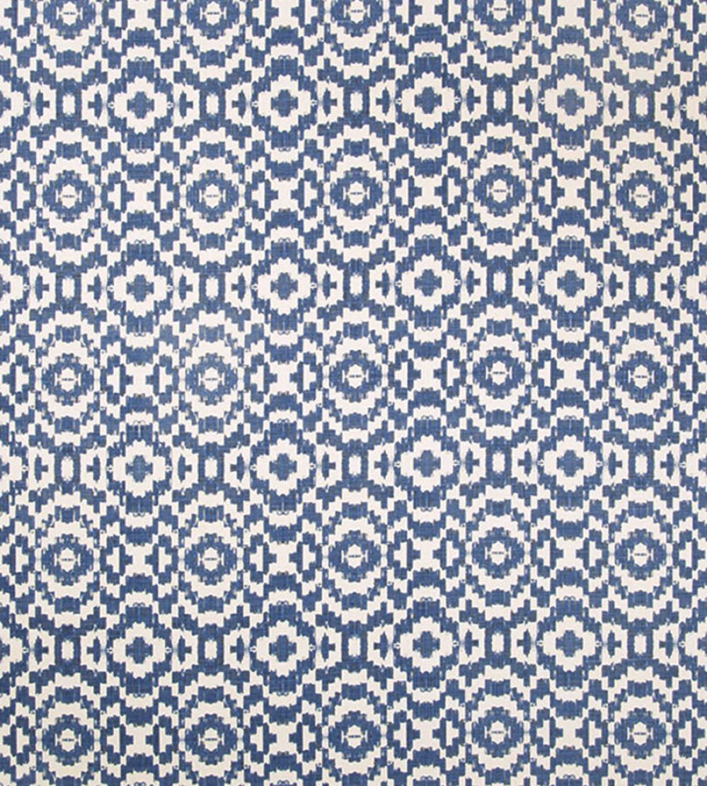 Echo Fabric by Christopher Farr Cloth Indigo