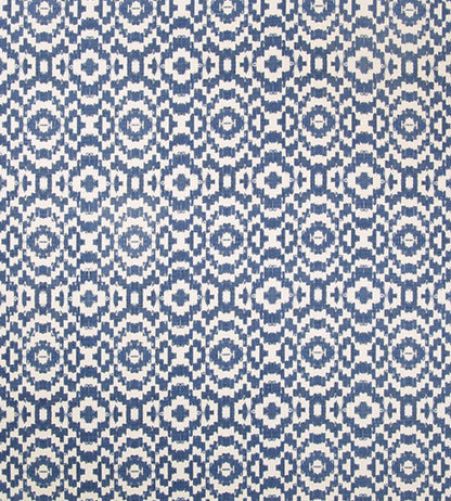 Echo Fabric by Christopher Farr Cloth Indigo
