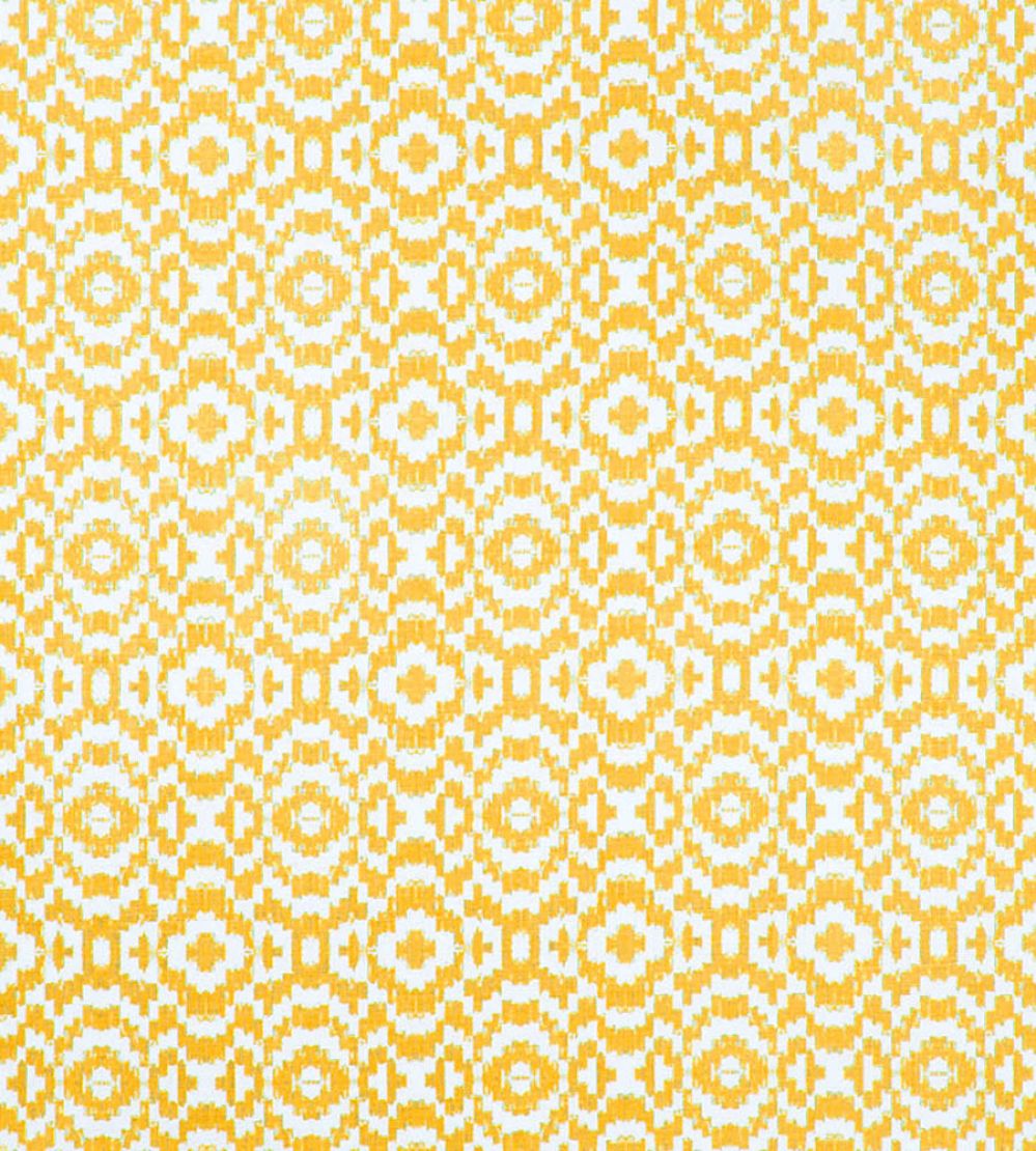 Echo Fabric by Christopher Farr Cloth Lemon