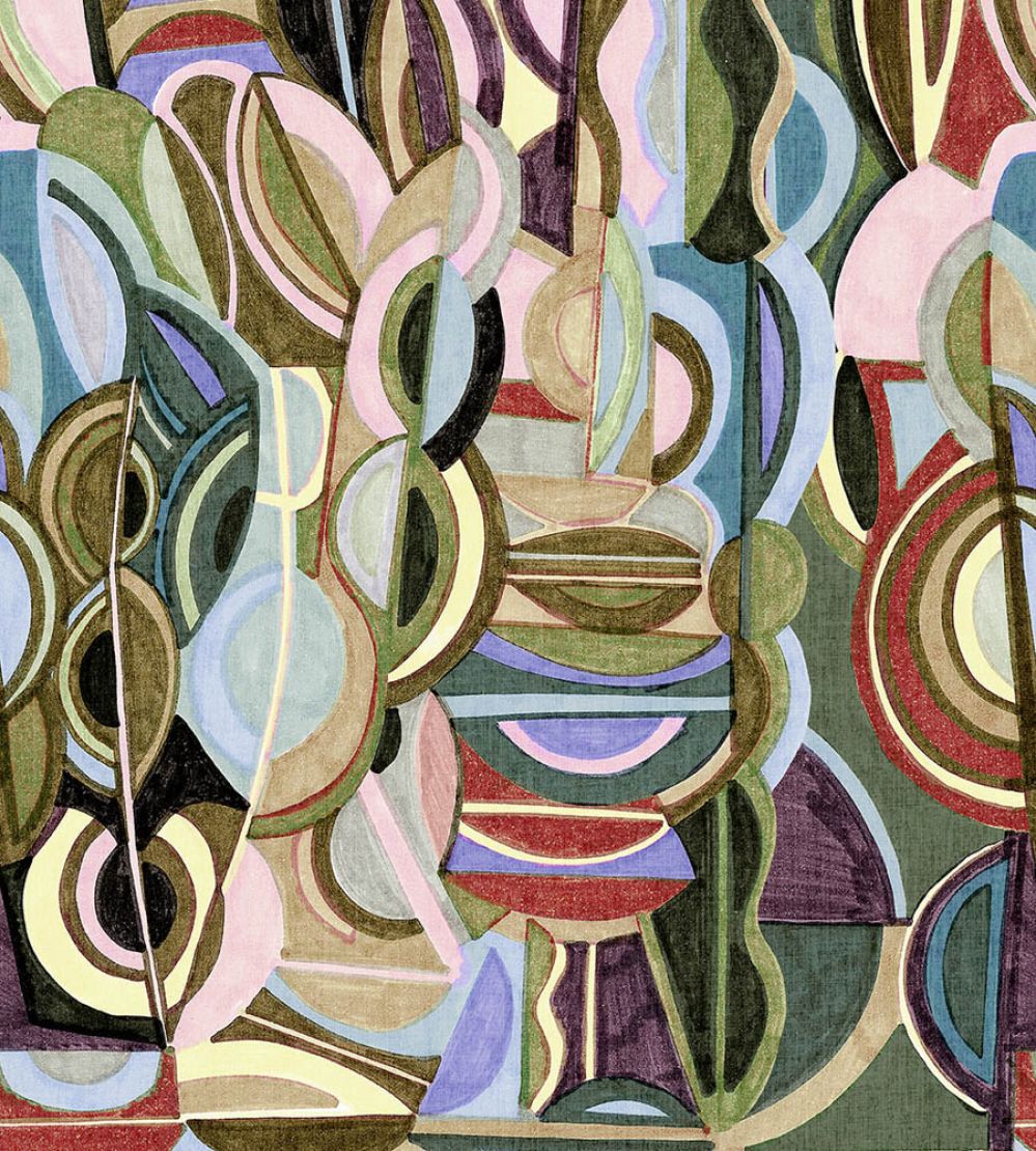 Eclettico Wallpaper by Jannelli&Volpi Blue/Green