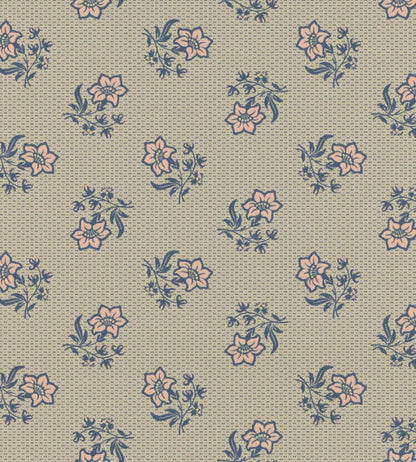 Edelweiss Wallpaper by Langelid Von Bromssen Coral Sand