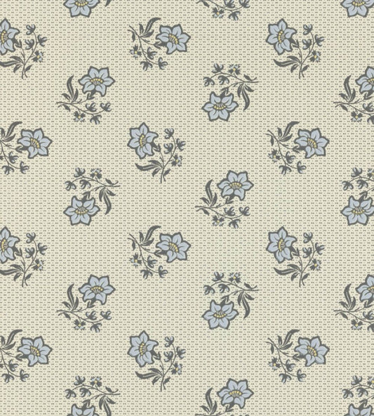 Edelweiss Wallpaper by Langelid Von Bromssen Pearl Blue