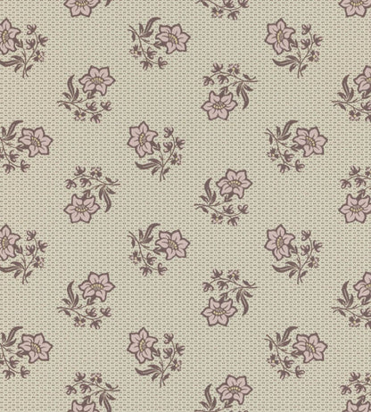 Edelweiss Wallpaper by Langelid Von Bromssen Rose Taupe