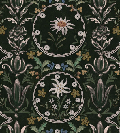Edelweiss Wallpaper by MINDTHEGAP Cypress Green