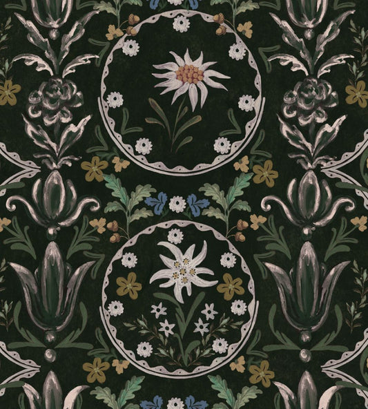 Edelweiss Wallpaper by MINDTHEGAP Cypress Green