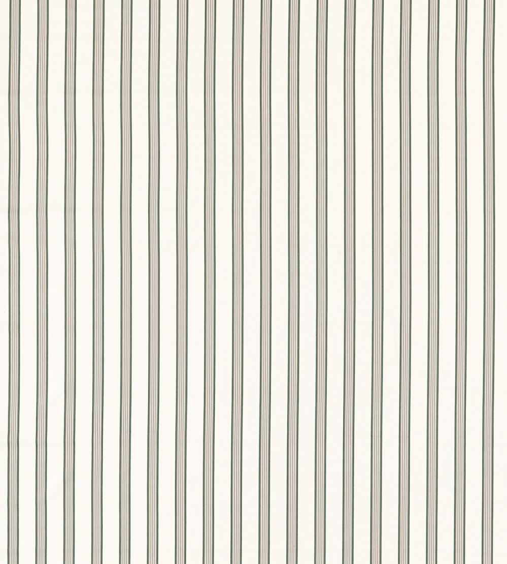 Edison Fabric by Clarke & Clarke Racing Green/Linen