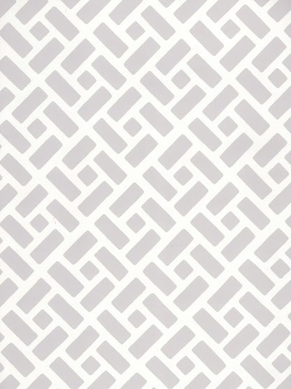 Edo Grey on White wallpaper by China Seas
