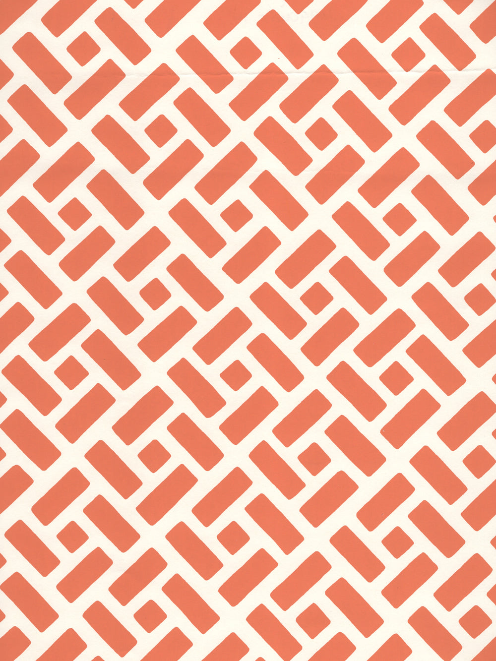 Edo New Shrimp on Almost White wallpaper by China Seas