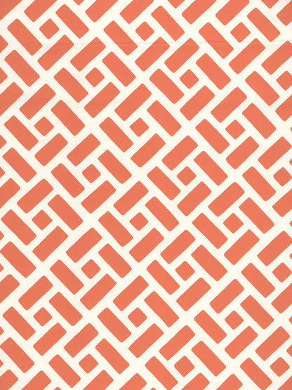 Edo New Shrimp on Almost White wallpaper by China Seas