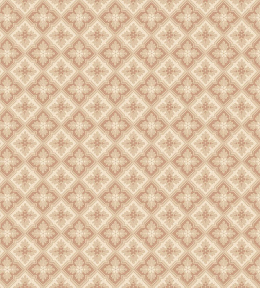 Edvin Wallpaper by Sandberg Terracotta