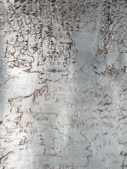 Rustic Metallic Wallpaper by Holland & Sherry in Sterling Spur