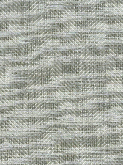 Linen Wallpaper by Holland & Sherry in Green Gray