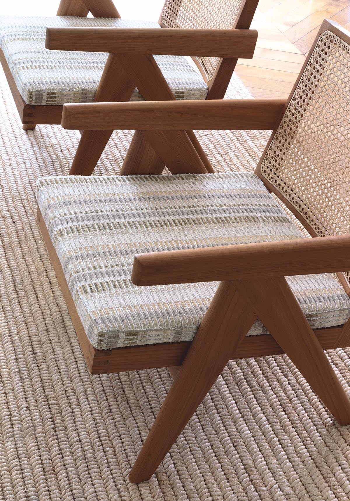 Efia Fabric by Pierre Frey shown in a room setting (view 1)