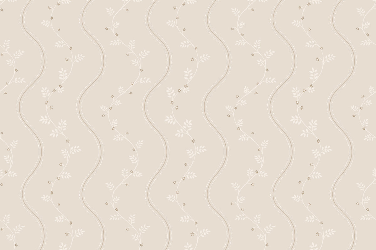 Eleanor Beige mural by Hovia