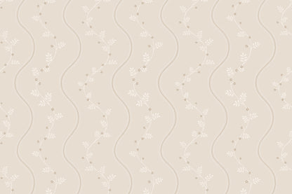 Eleanor Beige mural by Hovia