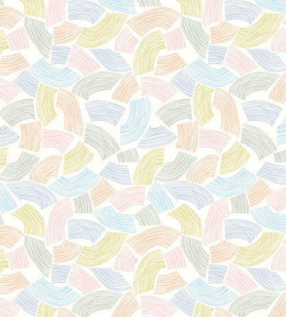 Elements Wallpaper by Ohpopsi Coral Pastel