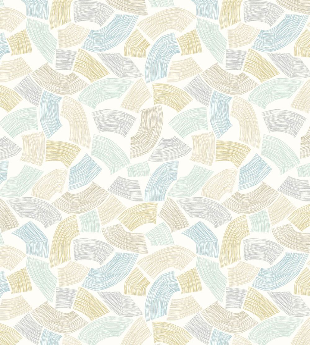 Elements Wallpaper by Ohpopsi Duckegg & Linen