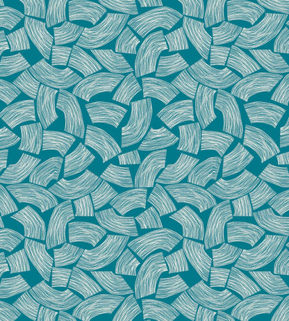 Elements Wallpaper by Ohpopsi Teal
