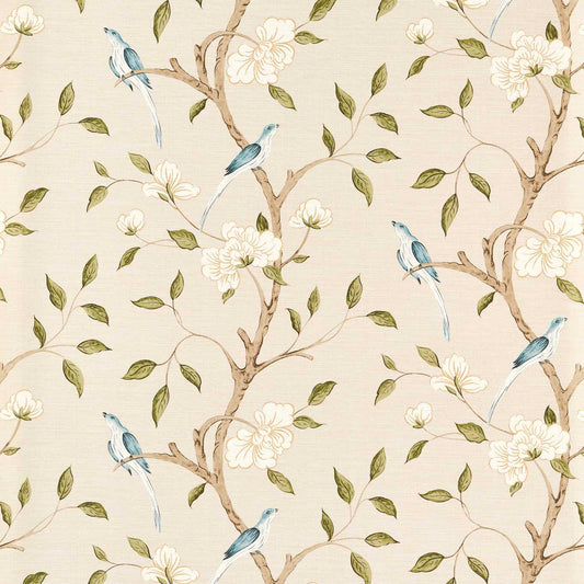 Eleonora Print Evergreen mural by Zoffany