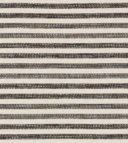 Elias Fabric by Clarke & Clarke Charcoal/Linen