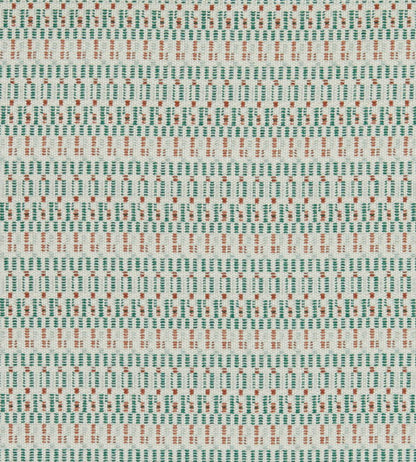 Elidi Fabric by Harlequin Mallard/Rust/Cloud